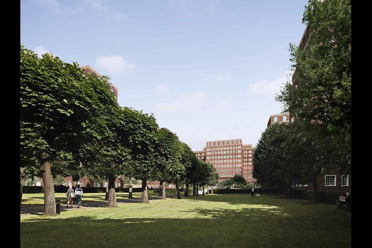 Eric Parry unveils redevelopment of Dolphin Square flats News